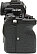 Front side of Sony A7R IV digital camera